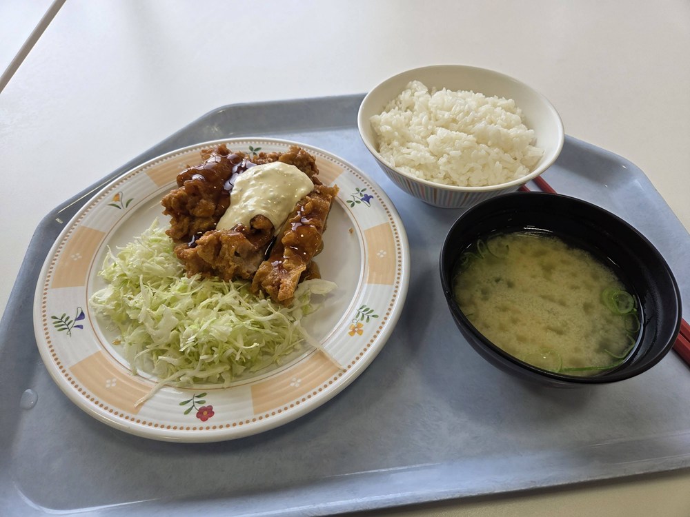 チキン南蛮定食の写真